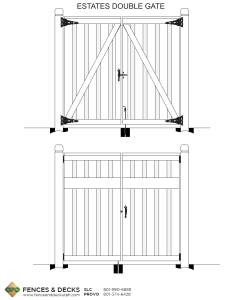 Fence CAD Drawing