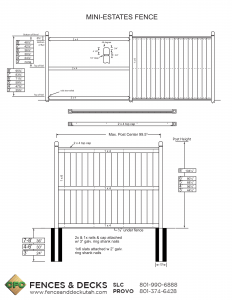 Fence CAD Plans